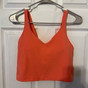 Lululemon Women’s Coral Align Tank Top. Size 8